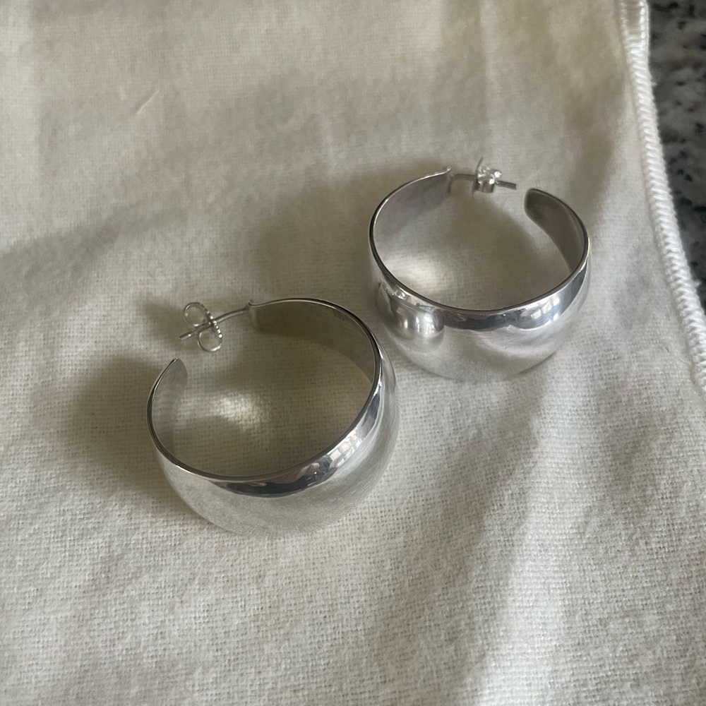 James Avery Retired hoop earrings